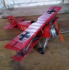 MODÈLE AVION BIPLAN VINTAGE