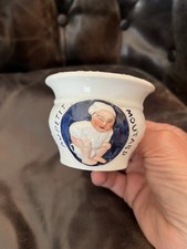 Rare Ancien Pot A Moutarde De Montcuq Au Petit Moutard Faïence Antique Culoison