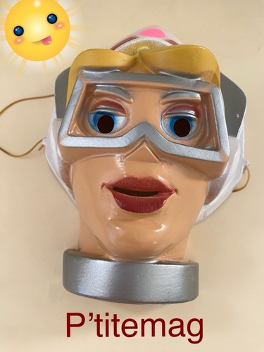 Ancien masque plastique - ancien,