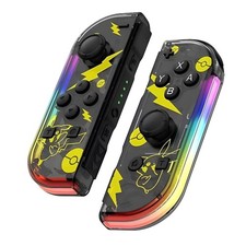 Manette générique compatible Nintendo Switch / OLED Joy-Con sans fil Noir Pika