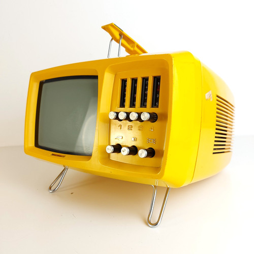 Vintage mini telelvision space - vintage,