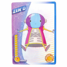 Carte Dragon Ball Super Trading Cards N°100 Zen'O Panini Fr