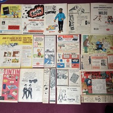 Tintin publicités - tintin,
