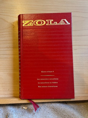 Emile zola oeuvre critique - emile,