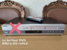 Combi lecteur vhs - ex-combi,