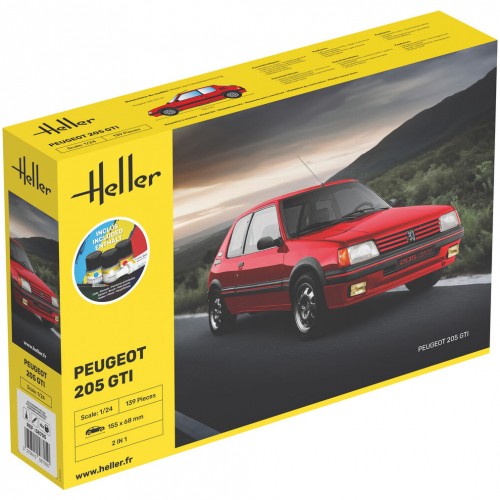Heller starter kit peugeot - heller,