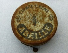 Boite de Cirage Ancienne N° 3 -  A B E I L L E CIRAGE CREME -  Ø 65 mm