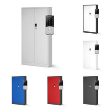 Armoire à dossiers C003 de Bureau avec Serrure à Combinaison métallique