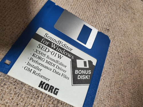 Korg sound editor sed 01w - sound, sed-01w