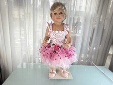 Poupée d'artiste poupée Monika Levenig poupée vinyle 67 cm bon état