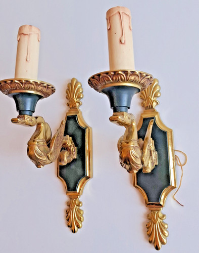 Paire appliques murales lucien - paire,