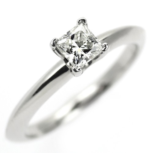 Bague diamant taille - , princesse