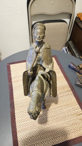 Statuette bronze mogho - statuette,