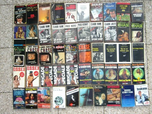 Lot romans noirs - romans,