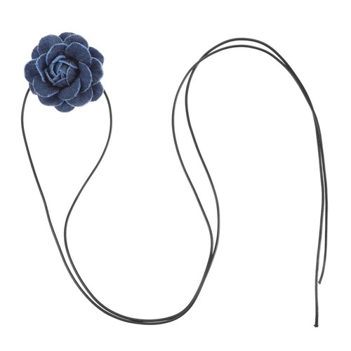 Collier ras cou fleurs - ras, du