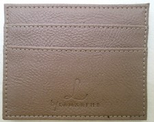 -AUTHENTIQUE porte-CB  LAMARTHE  cuir  vintage