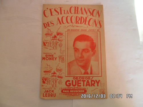 Partition est chanson des - partition,