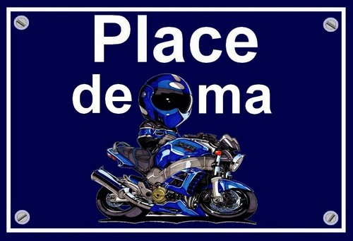 Plaque place ma - place, de