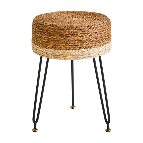 Pouf ottoman handmade natural - pouf,