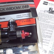 Moteur d'avion RC COX BLACK