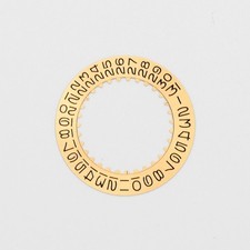 Rolex 1601 Gold Datejust 1570 Date Disc Open 6