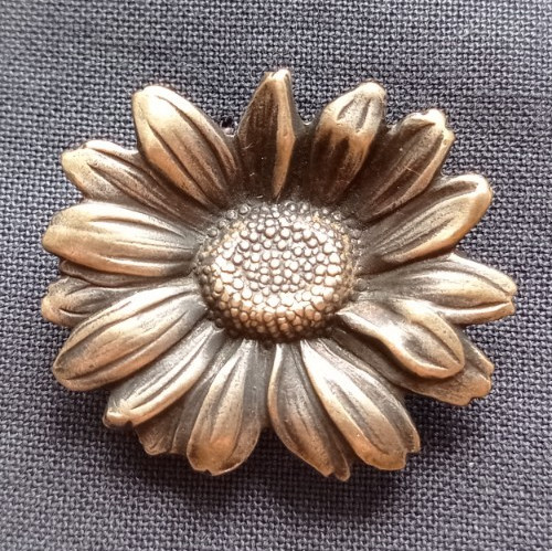 Broche ancienne marguerite - , en
