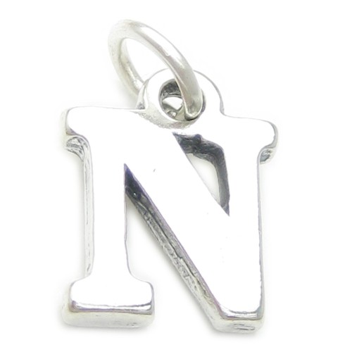 Lettre initiale argent - lettre,