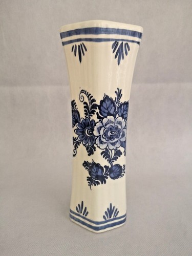 Delfts vase hexagonal - fg,