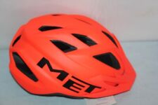 Casque Velo Skate Rollers MET - Modèle Crackerjack 52 - 57 cm Orange Fluo neuf