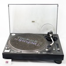 Platine vinyle DJ Technics SL-1200MK5 noire à entraînement direct serrure à q...