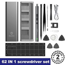 Tournevis Electrique de Précision Sans Fil LED Réparation Téléphone iPhone Kit