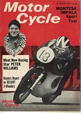 The Motor Cycle Magazine 26 January 1967 Montesa Impala Test Reliant Regal 6745F