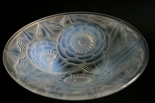 BOL EN VERRE OPALESCENT ART DECO PIERRE D'AVESN