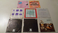 SP lot collection de 8 disques vinyles 45T de Stevie Wonder 45 tours 17cm
