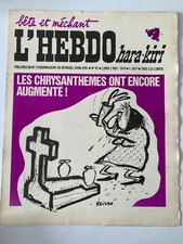 Hara Kiri Hebdo N°92 du