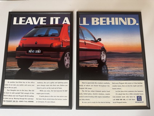 FRAMED Original 1994 Peugeot