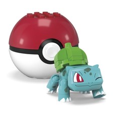 Mega Pokemon Evergreen Poke Ball Collection Bulbasaur Building Set- 30 Pieces