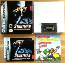 STUNTMAN COMPLET BOÎTE NOTICE GAMEBOY ADVANCE GBA NTSC USA CIB OVP - Bon état