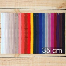 Fermeture à glissière 35 cm non séparable nylon éclair zip tarif dégressif