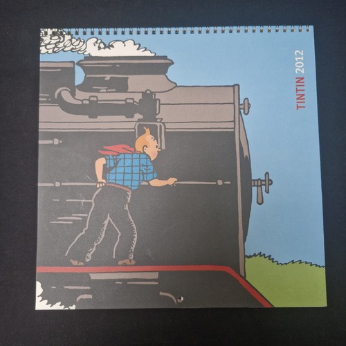 Calendrier tintin année - calendrier,