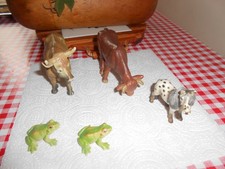 Lot de 5 animaux anciens de schleich