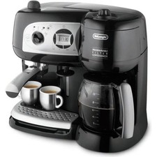 DELONGHI BCO 264.1 - Combiné expresso cafetiere - Noir - Café moulu ou dosett...