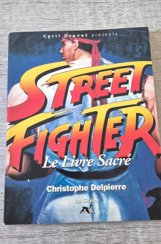 Street fighter livre sacré - street,