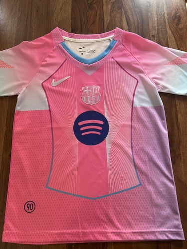 Maillot barca rose neuf - barca,