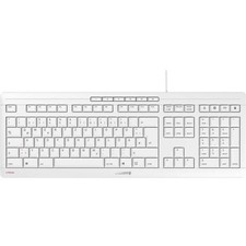 CHERRY Stream USB Clavier allemand, QWERTZ gris clair