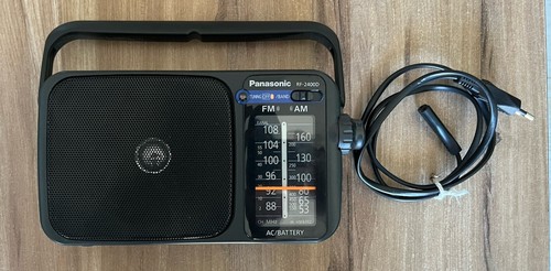 Radio panasonic 2400d fm - panasonic, rf-2400d