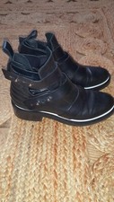 * MAJE *- Boots cuir noir pointure 38