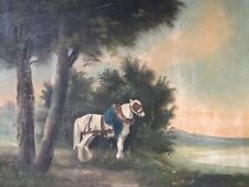 Grand Tableau Ancien - CHEVAL