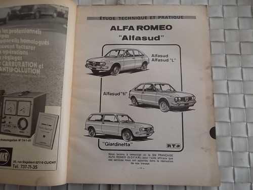 Revue technique alfa romeo - alfa,