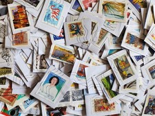 Lot de 500 timbres oblitérés